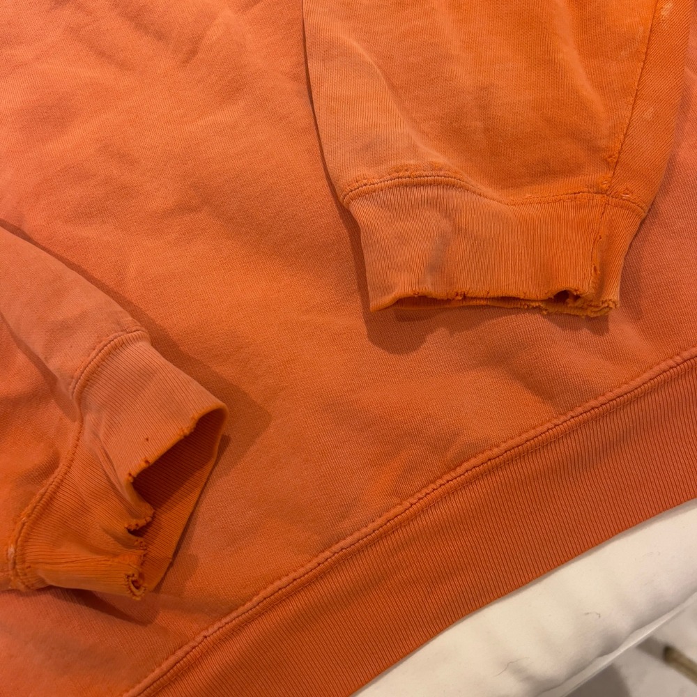 Athletic Works Orange Hoodie Athletic Dept 05 Pullover Sweatshirt Large - Picture 11 of 11